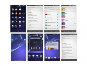 Procurele slike Sony Xperia Z2 interfejsa